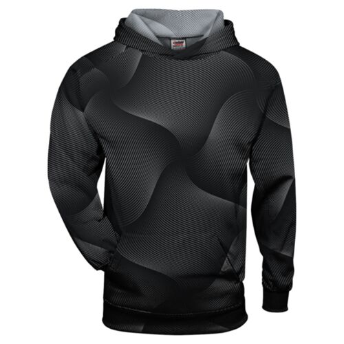 Youth Warp Hooded Long Sleeve T-Shirt Thumbnail