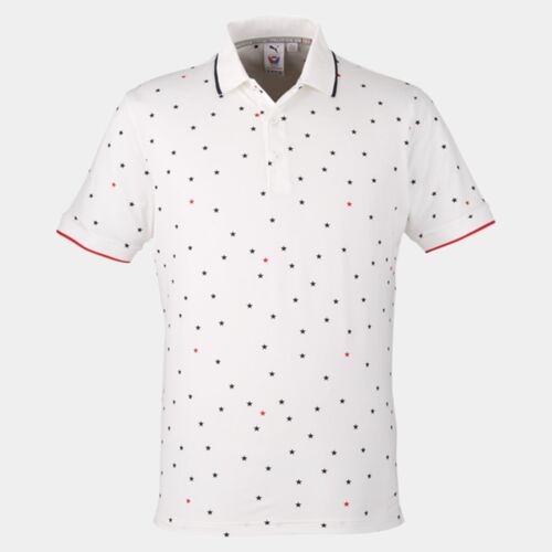 Men's Volition Skylight Patriotic Polo Thumbnail