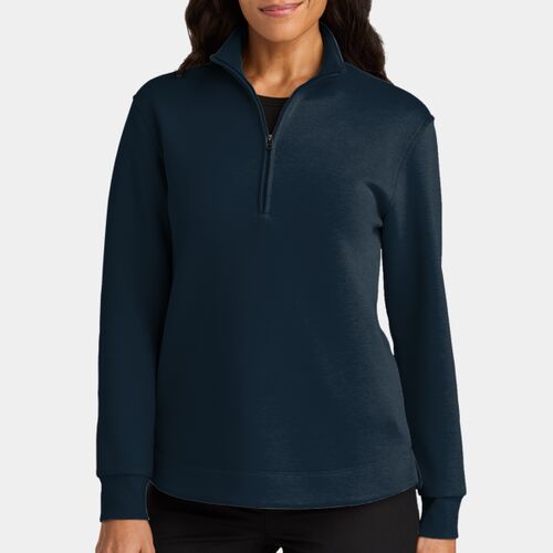 Women's Wearever Signature Double Pique 1/4 Zip Thumbnail