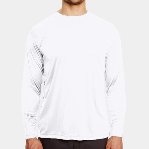 Men's Cool & Dry Sport Long Sleeve Performance Interlock T-Shirt Thumbnail