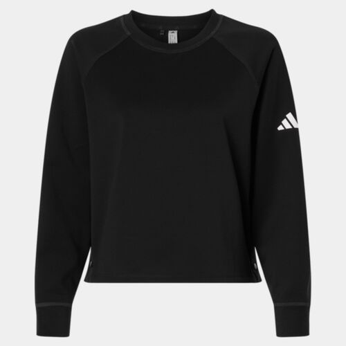 Women's Beyond Side-Snap Crewneck Sweatshirt Thumbnail