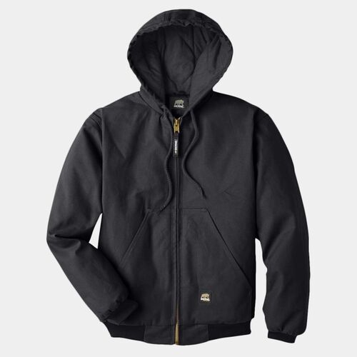 Men's Tall Highland Washed Cotton Duck Hooded Jacket Thumbnail