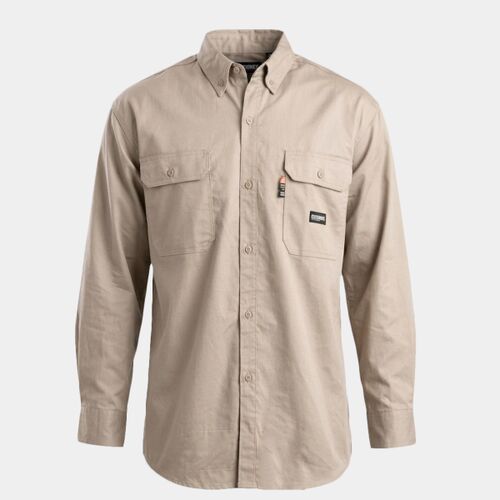 Men's Flame-Resistant Button-Down Work Shirt Thumbnail