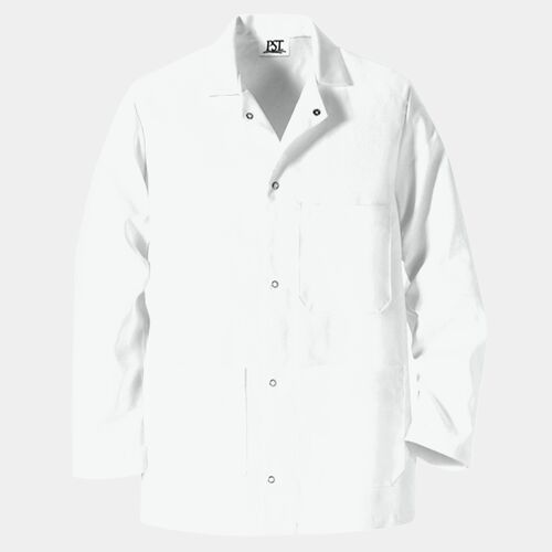 Gripper Front Short Butcher Coat Thumbnail