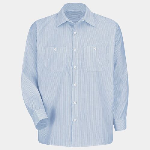 Men's Industrial Stripe Work Shirt Thumbnail