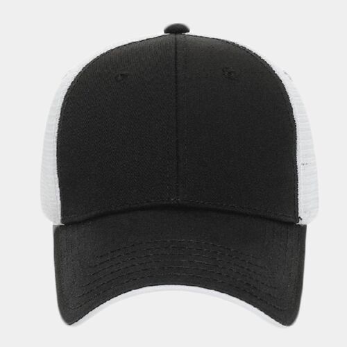OTTO CAP® 6 Panel Low Profile Mesh Back Trucker Hat Thumbnail