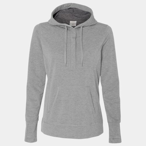 Women’s Omega Stretch Snap-Placket Hooded Sweatshirt Thumbnail