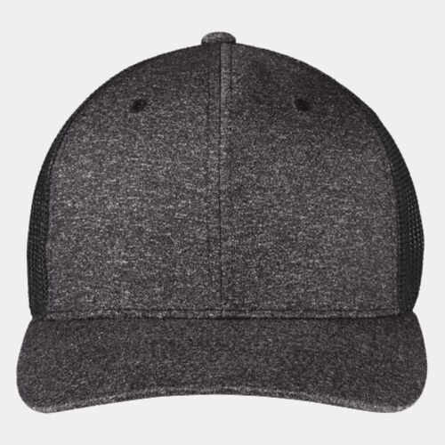 Flexfit ® Melange Mesh Back Trucker Cap Thumbnail