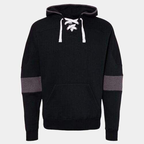 Men's Sport Lace Colorblocked Fleece Hooded Sweatshirt Thumbnail
