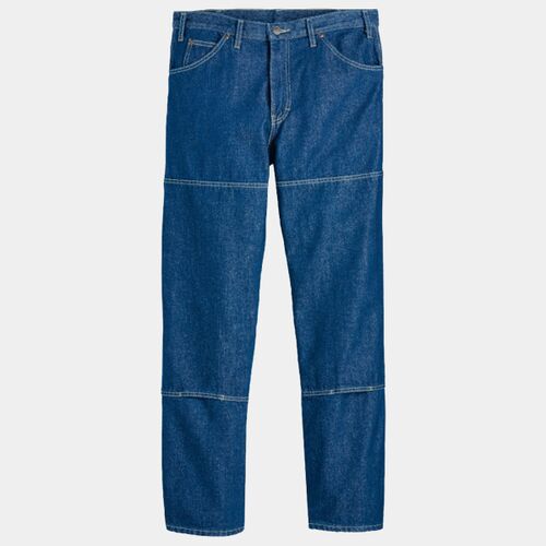 Men's Extended Sizes Industrial Double Knee Jeans Thumbnail