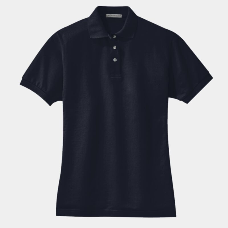 Ladies Heavyweight Cotton Pique Polo Thumbnail