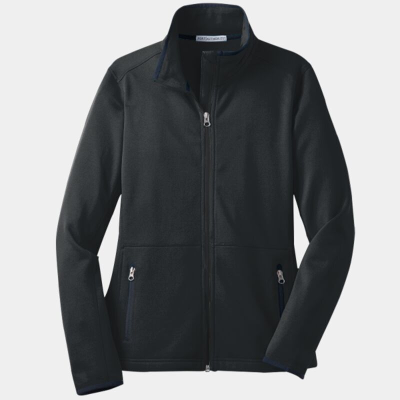 Ladies Pique Fleece Jacket Thumbnail