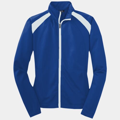 Sport Tek Ladies Tricot Track Jacket LST90 Ladies Tricot Track Jacket Thumbnail