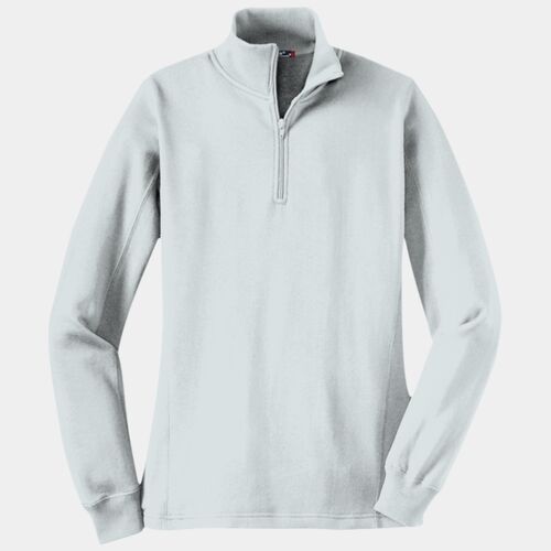 Ladies 1/4 Zip Sweatshirt Thumbnail