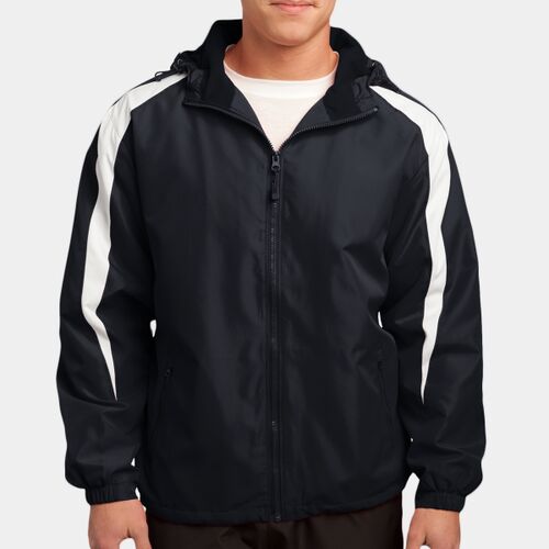 Sport Tek Fleece Lined Colorblock Jacket JST81 Fleece Lined Colorblock Jacket Thumbnail