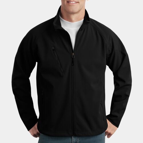 Port Authority Textured Soft Shell Jacket J705 Textured Soft Shell Jacket Thumbnail