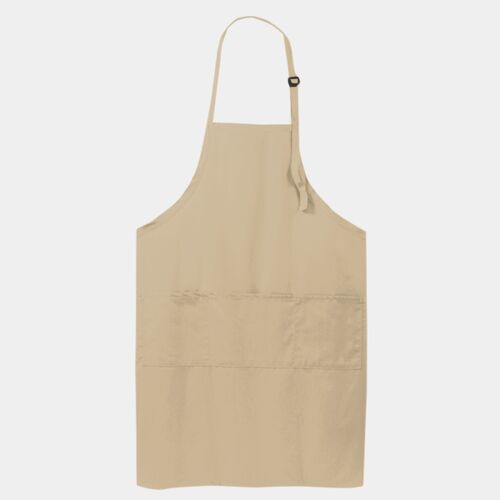 Port Authority Easy Care Extra Long Bib Apron with Stain Release A700 Easy Care Extra Long Bib Apron with Stain Release Thumbnail