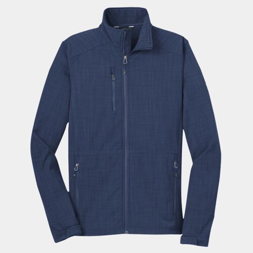 Eddie Bauer Shaded Crosshatch Soft Shell Jacket EB532 Shaded Crosshatch Soft Shell Jacket Thumbnail