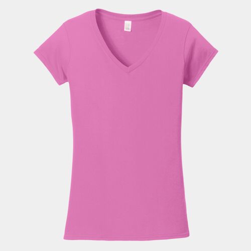 Gildan Softstyle ® Ladies Fit V Neck T Shirt 64V00L Softstyle ® Ladies Fit V Neck T Shirt Thumbnail
