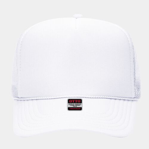 OTTO Cap OTTO CAP 5 Panel High Crown Mesh Back Trucker Hat 39-165 OTTO CAP 5 Panel High Crown Mesh Back Trucker Hat Thumbnail
