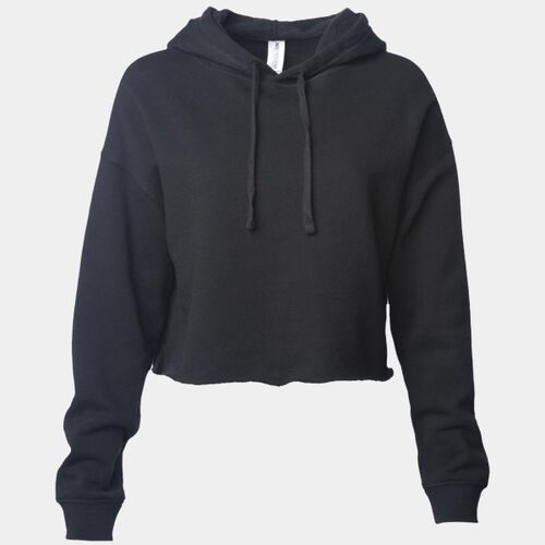Women’s Lightweight Crop Hooded Sweatshirt Thumbnail