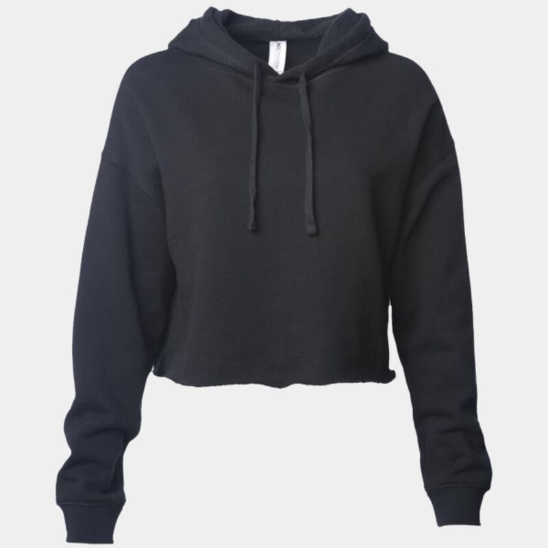 Women’s Lightweight Crop Hooded Sweatshirt Thumbnail