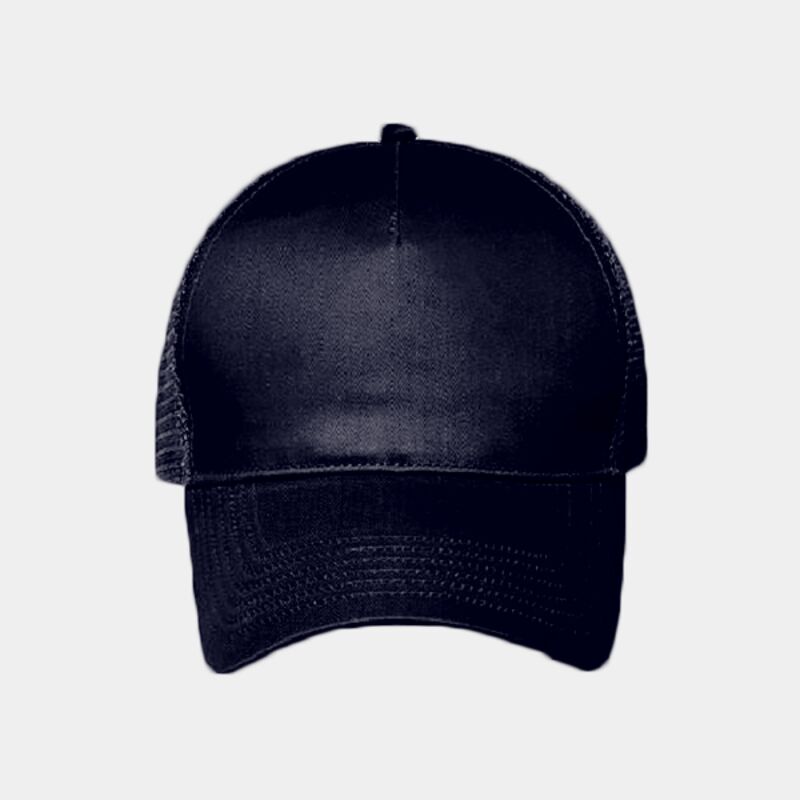 OTTO Cotton Twill Five Panel Low Profile Mesh Back Trucker Hat Thumbnail