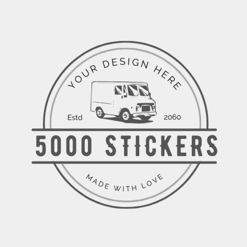 5000 Circle Sitckers Thumbnail