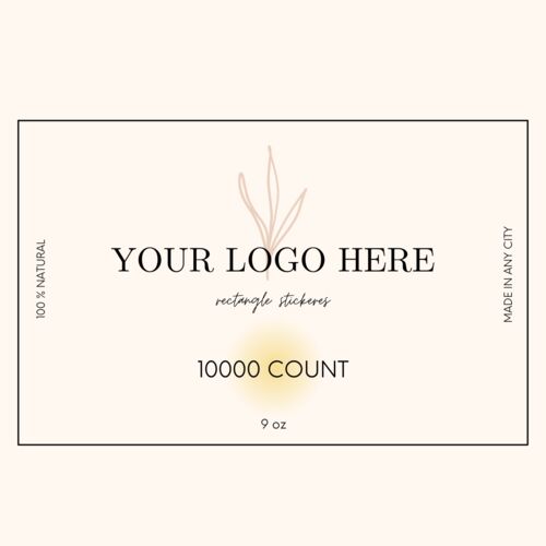 10000 Rectangle Sitckers Thumbnail