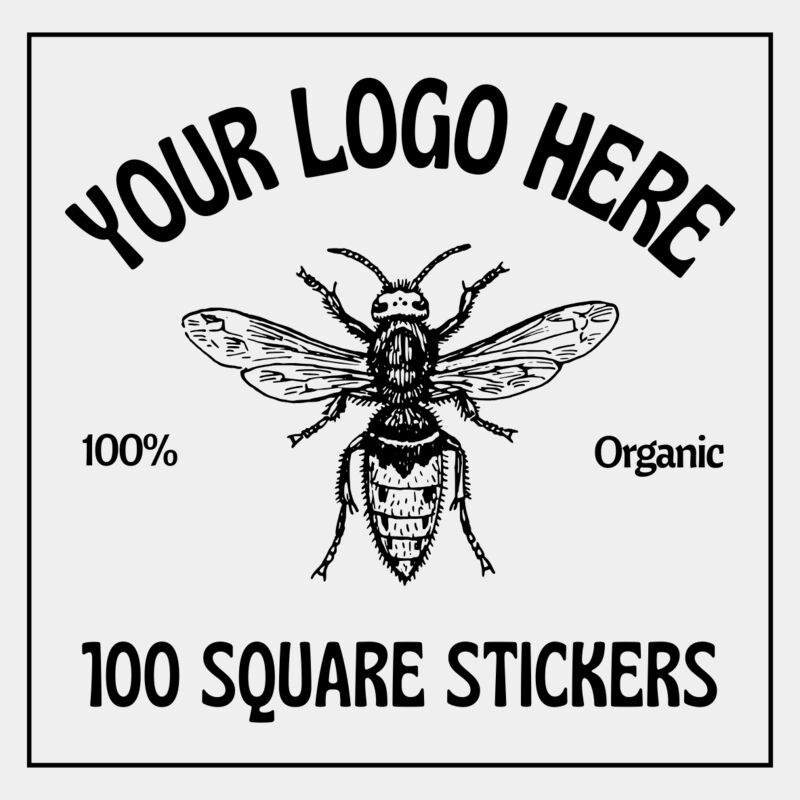 100 square Sitckers Thumbnail