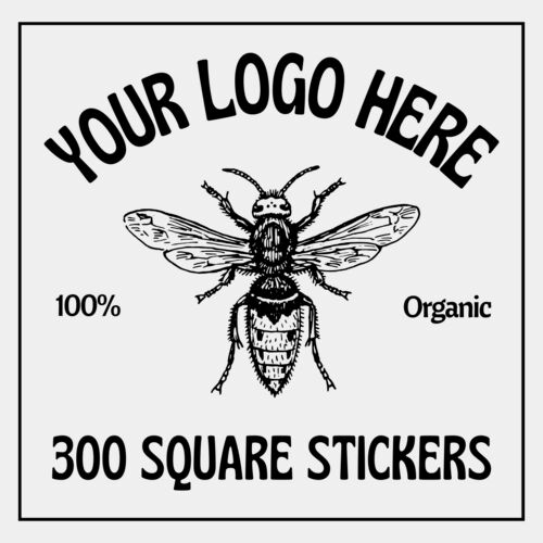300 magnetic square Sitckers Thumbnail