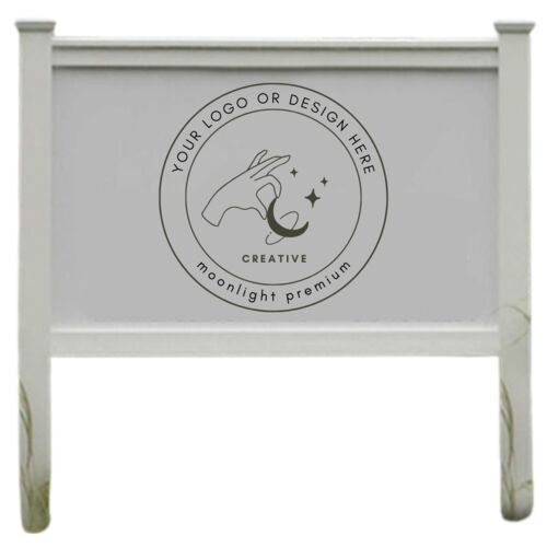 8 X 4 Top & Bottom Rail Vinyl Sign Frame Kit Thumbnail