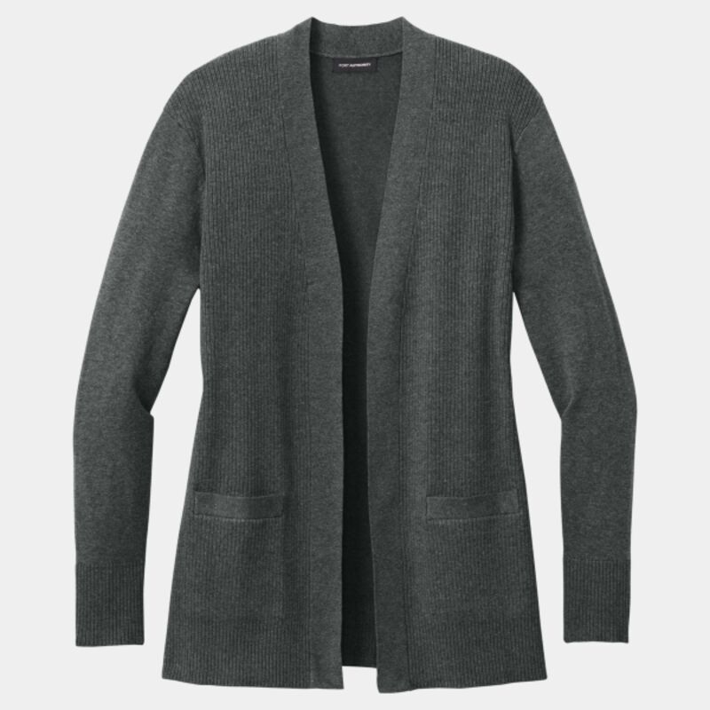 Women's Easy Care Open Front Cardigan Sweater Thumbnail