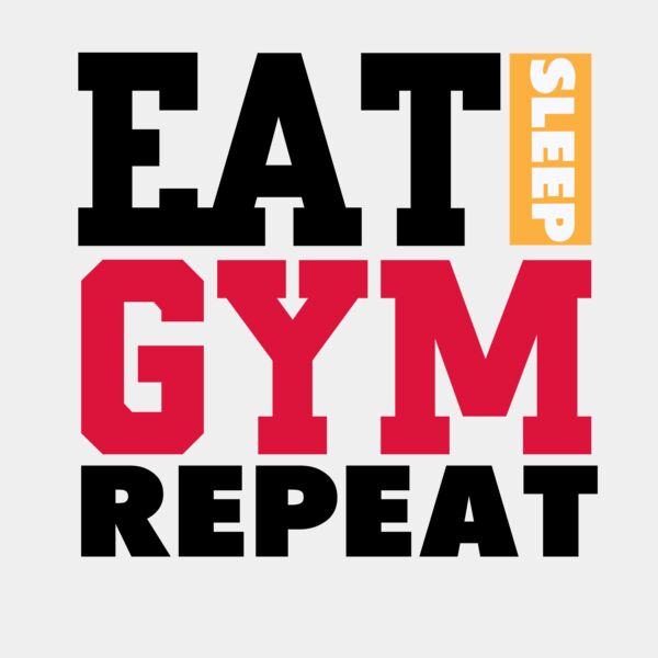Eat Sleep Gym Repeat Thumbnail