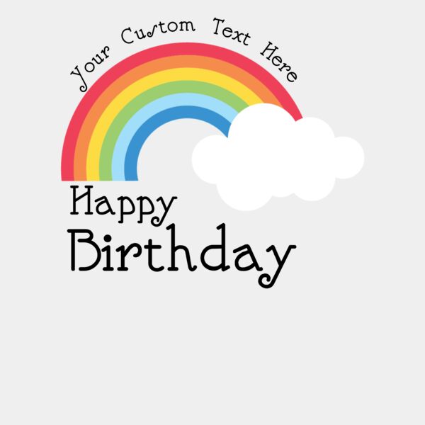 Rainbow Birthday Thumbnail