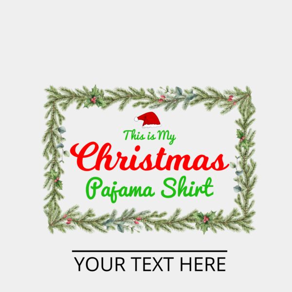 This is my Christmas Pajama Shirt Thumbnail